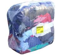 Chiffons en coton - OUTIFRANCE - 1kg - Multicolore - Fabriqué en France - Garantie 2 ans