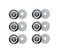 Chiffons Et Serpillères for Aspirateur Robot, Compatibles avec Roborock, Q Revo P10 A7400RR, Accessoires De Remplacement(6set)