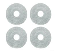Chiffons Microfibre pour Cecotec pour conga pour x50 Robot Chiffons | Micro-adhérence unique, pour capture pour poussière et poils, sols étincelants, compatible pour cecotec X50