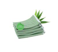 Chiffons microfibres bambou, lavables écologiques sans trace pour cuisine, vitres, inox, salle de bain - lot de 5, 48x36cm vert