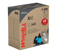 Chiffons non tissés Kimberly-Clark Wypall X80, la boîte de 80