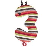Chiffre 3, jouet en tissu G