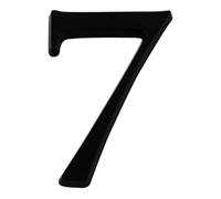 Chiffre 7 Noir Hauteur 60mm - 4622507