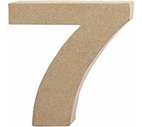 Chiffre, Grand, h: 20,5 cm, 7, 1 piè ce