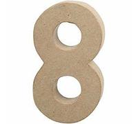Chiffre, Grand, h: 20,5 cm, 8, 1 piè ce