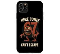 Chiffre hanté 67 Monstre Mathématiques 6x7 Meme Math Nerd Halloween Coque pour iPhone 11 Pro Max