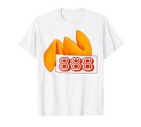 Chiffre Porte-Bonheur Chinois Amusant 888 T-Shirt Graphique avec Valeur