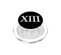 Chiffre Romain 13 XIII Treize PopSockets PopGrip pour MagSafe