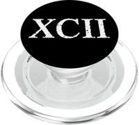 Chiffre Romain 92 XCII ~ Quatre-Vingt-dix Deux PopSockets PopGrip pour MagSafe