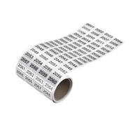 Chiffres Autocollants, 0001 à 2000 autocollants d'étiquettes de numéros consécutifs, autocollants de numéros d'inventaire étanches pour la classification du stockage des stocks (2001-4000)