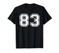 Chiffres de Sport Vintage 83 Quatre-Vingt-Trois T-Shirt