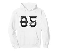 Chiffres de Sport Vintage 85 Quatre-Vingt-Cinq Sweat à Capuche
