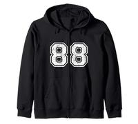 Chiffres de Sport Vintage 88 Quatre-Vingt-Huit Sweat à Capuche