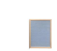 Chiffres décor maison bureau tableaux d'affichage 1 ensemble feutre tableau à lettres cadre en bois symboles modifiables la(Blue)