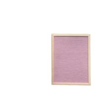 Chiffres décor maison bureau tableaux d'affichage 1 ensemble feutre tableau à lettres cadre en bois symboles modifiables la(Pink)