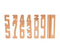 Chiffres En Bois Beige TU