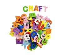 Chiffres en feutre autocollants Autocollants numéros 0-9, 30 pièces, couleurs mélangées, chiffres auto-adhésifs, Scrapbooking(150 color A-Z)