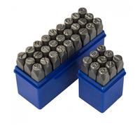 Chiffres et lettres à frapper 10 mm 36 pièces D18501