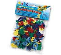 Chiffres et lettres en feutrine coloris assortis 200 pièces