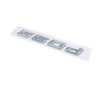 Chiffres Lettres 520d 523d 525d 530d 535d 540d emblème ABS Compatible avec BMW série 5 E39 E60 E61 F10 F11 G30 Autocollant de Logo de Coffre de Voiture (Color : Silver 550d)