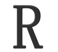 Chiffres modernes pour portes, 0-9 Lettres de signalisation for la maison Numéro porte for plaque signalétique résidence Numéros d'entrée résidentielle l'hôtel(6 cm R)