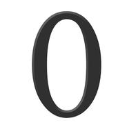 Chiffres modernes pour portes, 0-9 Lettres de signalisation for la maison Numéro porte for plaque signalétique résidence Numéros d'entrée résidentielle l'hôtel(6 cm O)