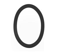 Chiffres porte modernes en métal inoxydable 30 cm, numéros maison 12 pouces, plaque d'adresse noire avec vis, pour décoration d'appartement, mur, rue, jardin, café, chambre d'hôtel.(0)