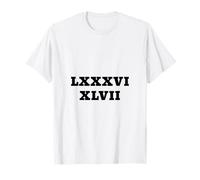 Chiffres romains politiques T-Shirt
