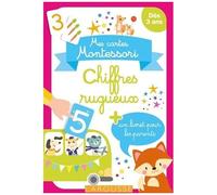 Collectif – Mes cartes Montessori : Chiffres rugueux – 80 cartes, avec 1 livret – Boîte – Larousse