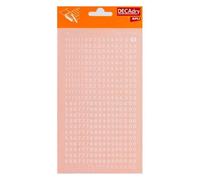 Chiffres Transfert Blanc 4mm