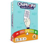 ChiffroPif - Le Jeu d'Estimation au Flair - 2-12 joueurs dès 8 ans | Jeu d'ambiance : devinez plus ou moins, au pif - 252 cartes, 4 modes, 15 min - aucune connaissance requise
