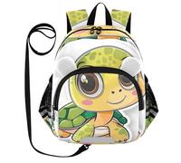 CHIFIGNO - Petit sac à dos pour les tout-petits garçons et filles, Tortue mignonne, M