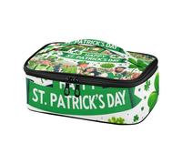 CHIFIGNO Petit sac isotherme vert Happy St. Patrick pour homme et femme, boîte à déjeuner réutilisable pour adulte, pour le travail, le bureau, le pique-nique en plein air, petit sac isotherme