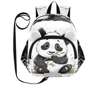 CHIFIGNO Sac à dos pour tout-petits garçons filles, sacs à dos pour petits enfants, sacs à dos préscolaire, mini sac de voyage, Adorable ours panda, Small, Mignon