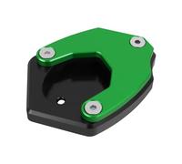 CHIFUN Plaque d'extension de béquille latérale compatible avec Kawasaki Versys650 Versys 650 2010-2023 (vert)