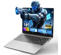 CHIFUYOU Ordinateur portable de jeu, Window 11 Pro, ordinateur portable 16", 16 Go de RAM 512 Go SSD PC 2026, processeur N150 (4C/4T, jusqu'à 3,6 GHz), Office 365, WiFi 5, BT4.2, FHD 1920 x 1200 (16