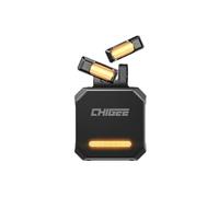 CHIGEE SR-1 Radar Angle Mort Moto, détecteur Radar Moto 77 GHz avertisseur de Radar Moto avec BSD, LCA et RCW Réglages App, pour trajets Quotidiens et université