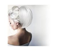 Chignon artificiel Chouchous synthétiques en chignon décoiffé, postiche queue de cheval à pince Accessoires pour cheveux(Grigio)