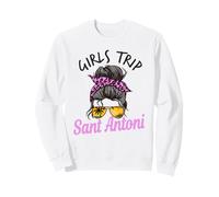 Chignon Assorti pour Filles Trip Sant Antoni Espagne Sweatshirt