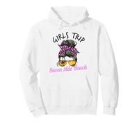 Chignon Assorti pour Filles Trip Seven Mile Beach Sweat à Capuche