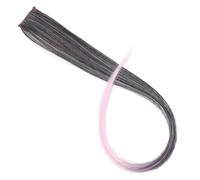 Chignon Cheveux Postiches Extensions De Cheveux Synthétiques Avec Un Seul Clip Résistant À La Chaleur Arc-en-ciel For Enfants Et Femmes, Longs, Bouclés Ondulés, Colorés(59H)