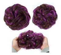 Chignon Chignon synthétique chignon désordonné chignon beignet chignon bouclé avec élastique élastique extensions de queue de cheval chignon for femmes Accessoires Capillaires Pour Femmes(66)