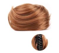 Chignon de cheveux 1/2 PCS Accessoire Postiches Chignons for Femmes Filles Mini Griffe Synthétique Bouclés Ondulés Extensions De Chignon Perruque Clip En Désordre Et Oreilles De Chat Courtes Pièces de