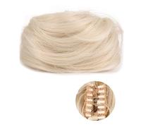 Chignon de cheveux 1/2 PCS Accessoire Postiches Chignons for Femmes Filles Mini Griffe Synthétique Bouclés Ondulés Extensions De Chignon Perruque Clip En Désordre Et Oreilles De Chat Courtes Pièces de