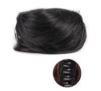 Chignon de cheveux 1/2 PCS Accessoire Postiches Chignons for Femmes Filles Mini Griffe Synthétique Bouclés Ondulés Extensions De Chignon Perruque Clip En Désordre Et Oreilles De Chat Courtes Pièces de