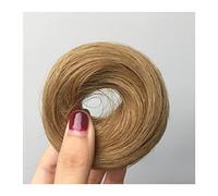 Chignon de cheveux 1/2PCS Bande Queue de Cheval Chouchou Postiche for Femmes Chignons de Cheveux Humains Chignon Chignon Désordonné Morceaux de Cheveux Donut Chignon avec Caoutchouc Élastique Pièces d