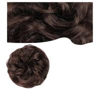 Chignon de cheveux 1 Pack Messy Bun Cheveux Pièces Ondulés Bouclés Cheveux Cravates Élastique Synthétique Chignon Queue De Cheval Tresse Extensions Femmes Chignon Perruques Pièce de chignon(2-33)