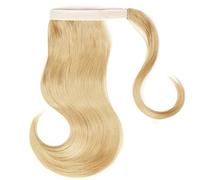 Chignon de cheveux 18 pouces synthétique stretch wrap queue de cheval peigne à cheveux queue de cheval extensions de cheveux raides chignon for les femmes Pièce de chignon(25)