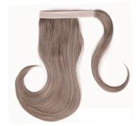 Chignon de Cheveux 18 pouces synthétique stretch wrap queue de cheval peigne à cheveux queue de cheval extensions de cheveux raides chignon for les femmes Chignon(M12-613)