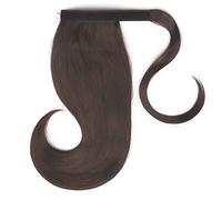 Chignon de Cheveux 18 pouces synthétique stretch wrap queue de cheval peigne à cheveux queue de cheval extensions de cheveux raides chignon for les femmes Chignon(4)